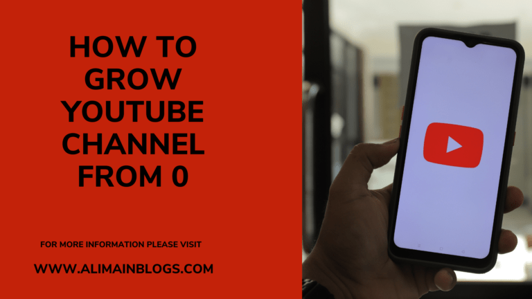 How to grow youtube channel from 0