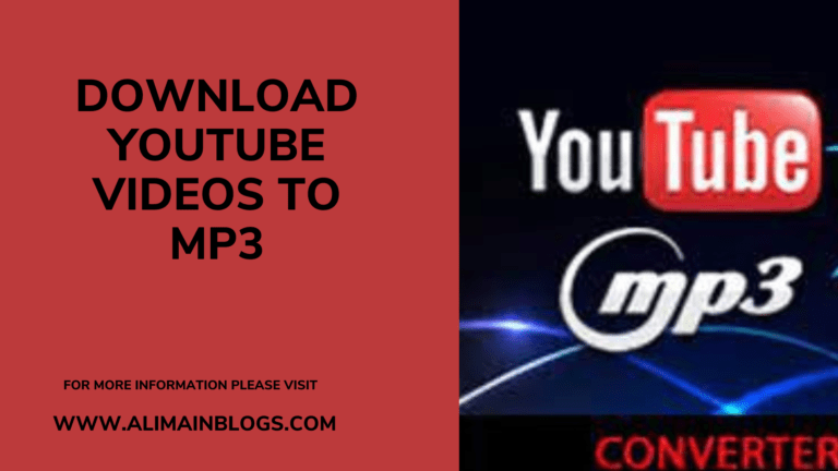 Download YouTube videos to mp3