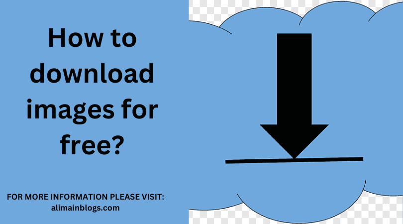 How to download images for free?