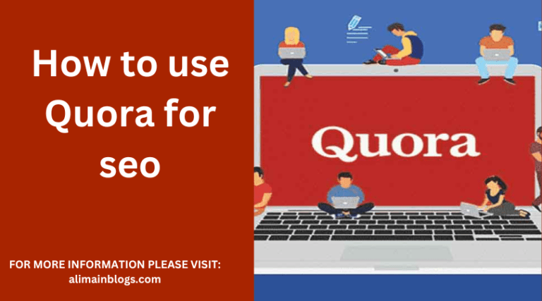 How to use Quora for seo