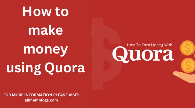 How to make money using Quora