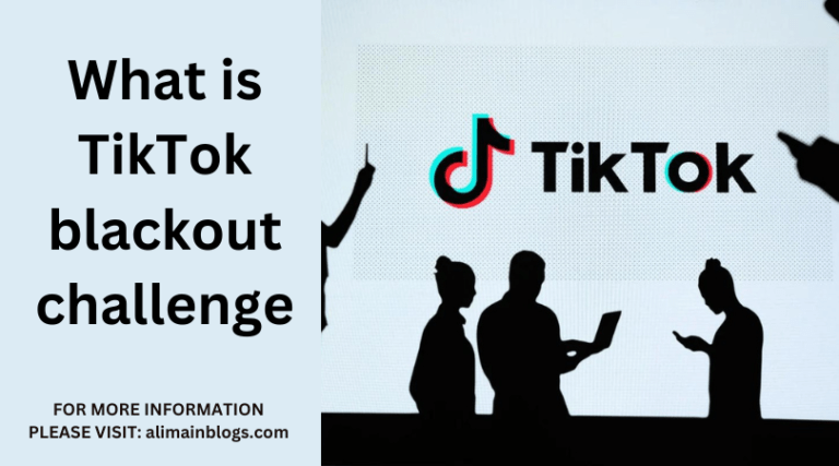What is TikTok blackout challenge