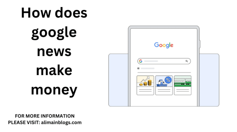 How does google news make money