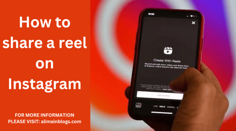 How to share a reel on Instagram