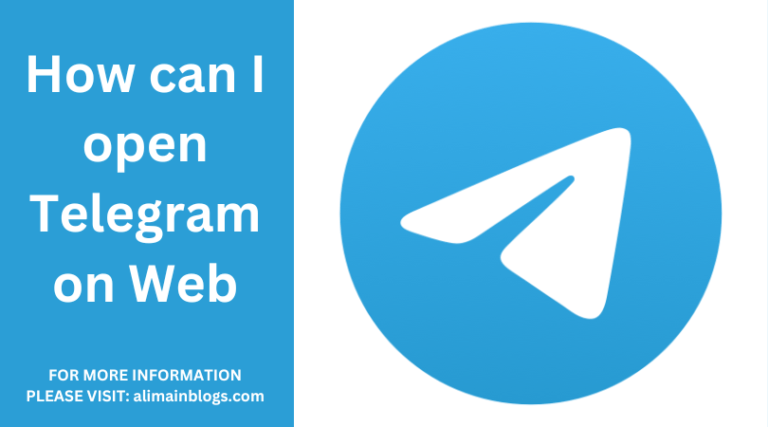 How can I open Telegram on Web