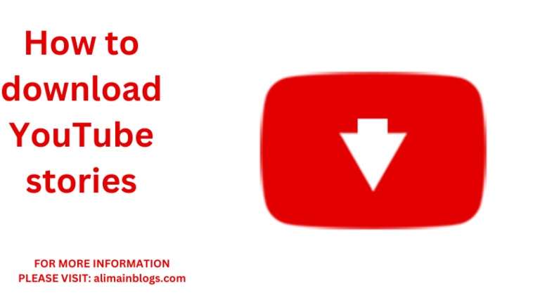How to download YouTube stories